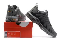 nike air max baskets tn plus chaussures de running gray black